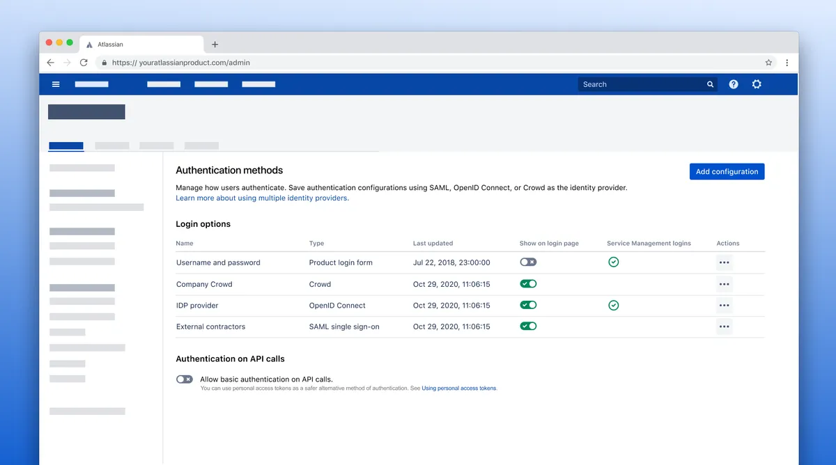SSO for Atlassian Data Center — screenshot from the Atlassian Marketplace listing