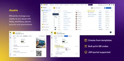 STAGIL Assets - Link & Relation Management, JSM Procurement for Atlassian — screenshot