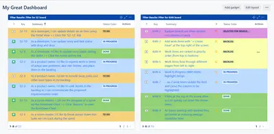 Status Color for Jira for Atlassian — screenshot