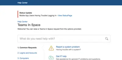 Statuspage for Jira Service Management for Atlassian — screenshot