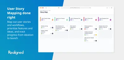 Story Maps for Jira (Free) for Atlassian — screenshot