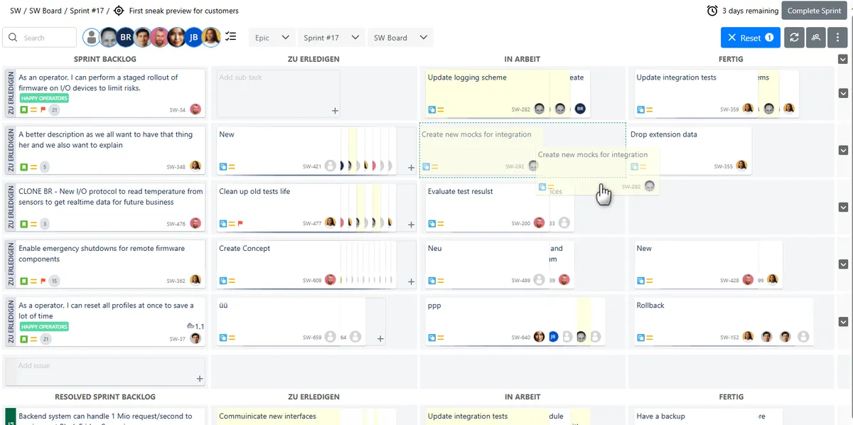 Subtask Board for Jira — screenshot from the Atlassian Marketplace listing