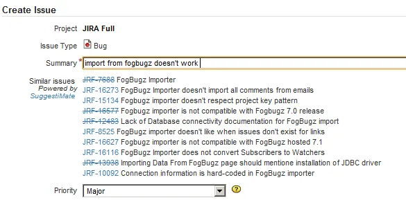SuggestiMate for Jira — screenshot from the Atlassian Marketplace listing