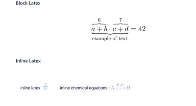 Super LaTex for Confluence for Atlassian — screenshot