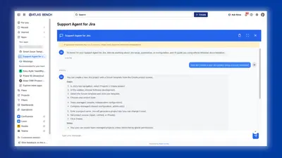 Support Agent for Jira for Atlassian — screenshot
