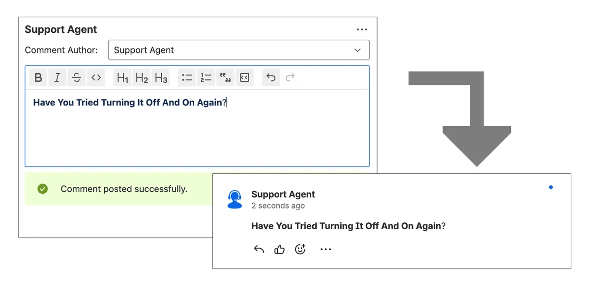 Support Agent — screenshot from the Atlassian Marketplace listing