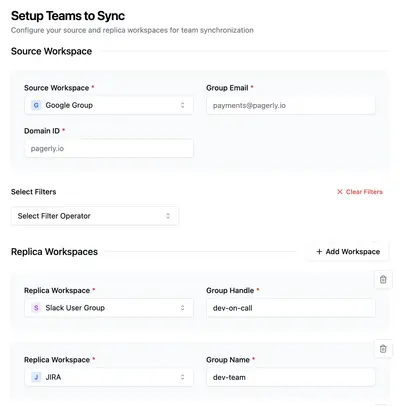 SyncMyGroup for Atlassian — screenshot