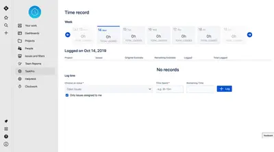 Taskpro - Time Tracking for Atlassian — screenshot
