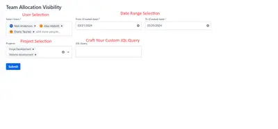 Team Allocation Visibility for Atlassian — screenshot