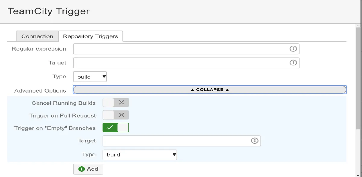 TeamCity Remote Trigger Hook — screenshot from the Atlassian Marketplace listing