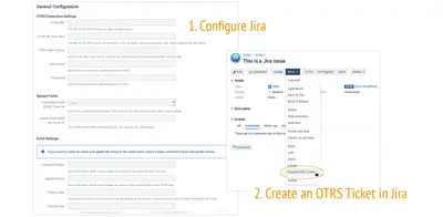 Teamworkx OTRS Integration for Jira for Atlassian — screenshot