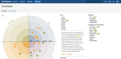 TechRadar for Atlassian — screenshot