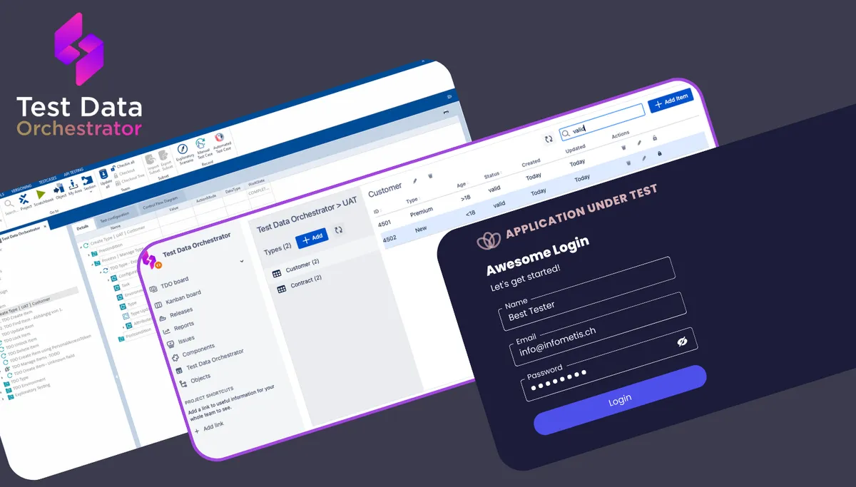 Test Data Orchestrator — screenshot from the Atlassian Marketplace listing