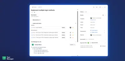 Test Manager for Jira for Atlassian — screenshot