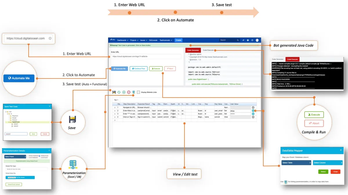 TestAutomatic — screenshot from the Atlassian Marketplace listing