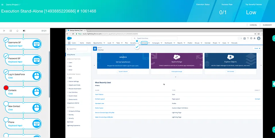 TestCraft - Codeless Test Automation — screenshot from the Atlassian Marketplace listing