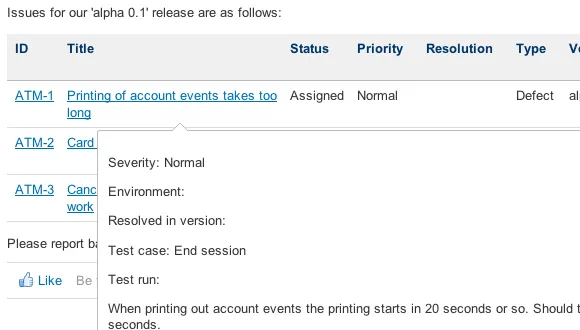 Testlab for Confluence — screenshot from the Atlassian Marketplace listing