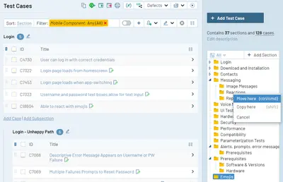 TestRail Test Management Integration for Jira for Atlassian — screenshot