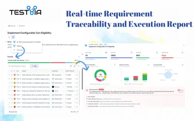 TestVia - Test Management for Jira for Atlassian — screenshot