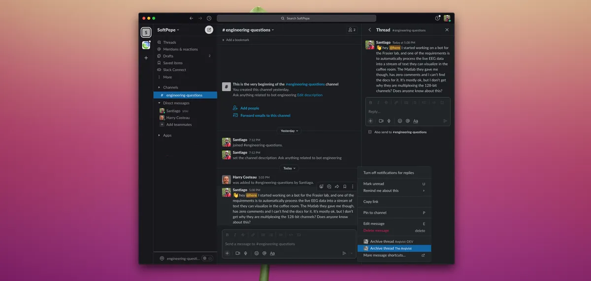 The Arqivist — screenshot from the Atlassian Marketplace listing