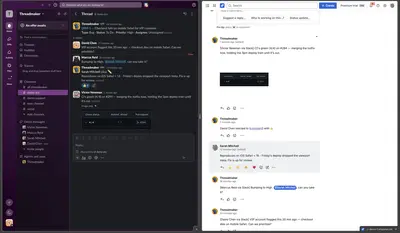 Threadmaker for Jira and Slack for Atlassian — screenshot