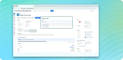 Ticket Actions for Atlassian — screenshot