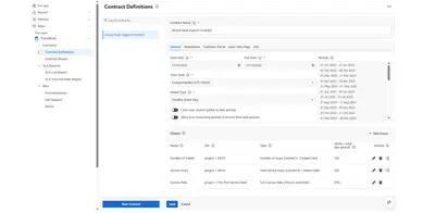 TicketBook - Service Time and Contract Management for Jira for Atlassian — screenshot