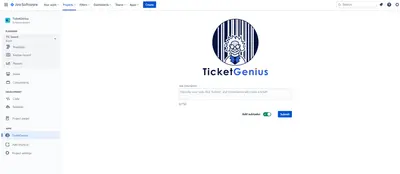 TicketGenius for Atlassian — screenshot