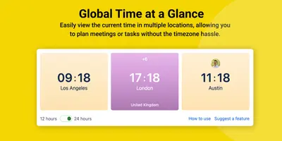 Time Track Timezones Macros for Confluence for Atlassian — screenshot