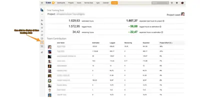 Time Tracking Stats for Jira for Atlassian — screenshot