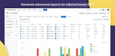 TimeFlow for Jira for Atlassian — screenshot