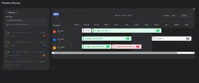 Timeline Planner for Atlassian — screenshot