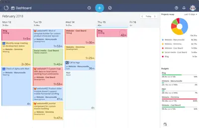 Timeneye integration for Atlassian — screenshot