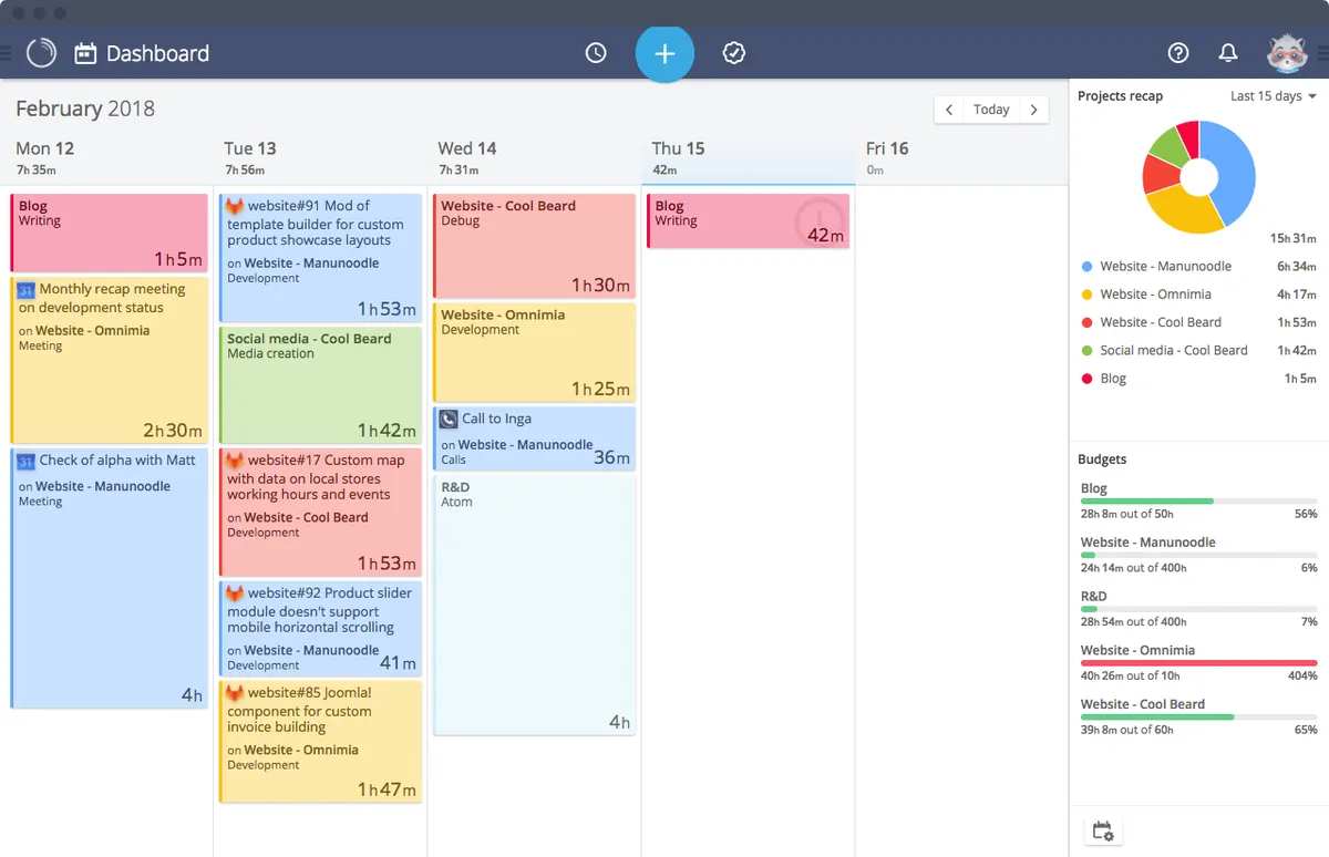Timeneye integration — screenshot from the Atlassian Marketplace listing