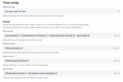 Timer field | SLA for Jira Cloud for Atlassian — screenshot
