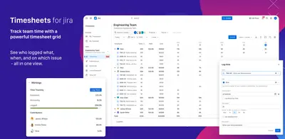 Timesheets for Jira (Time Tracking & Approvals) for Atlassian — screenshot