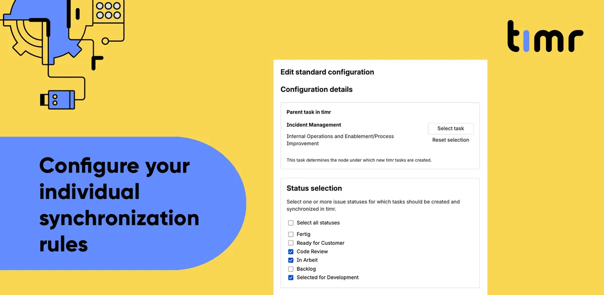 timr — screenshot from the Atlassian Marketplace listing