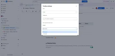 Tooltip Express for Atlassian — screenshot