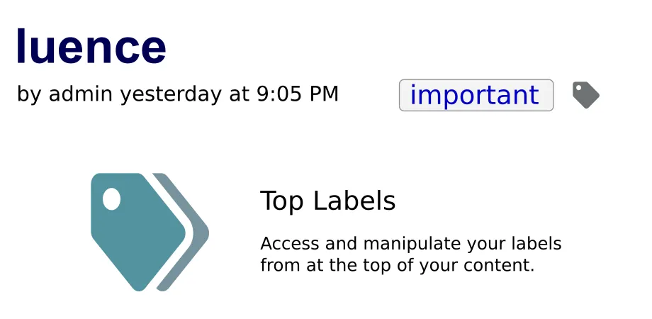 Top Labels — screenshot from the Atlassian Marketplace listing