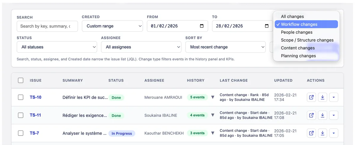 TraceFlow for Jira — screenshot from the Atlassian Marketplace listing
