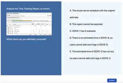 Training Quizzes for Jira for Atlassian — screenshot