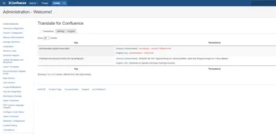 Translate for Confluence for Atlassian — screenshot