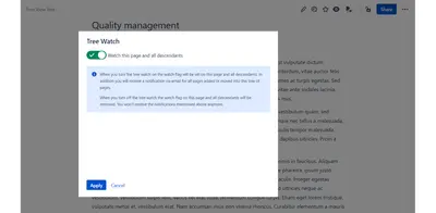 Tree View for Atlassian — screenshot