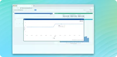 Trending Gadget for historical trends on dashboards for Atlassian — screenshot