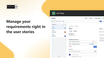 UAT Ninja - User Acceptance Test Management for Jira for Atlassian — screenshot