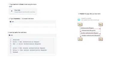 UML for Confluence Cloud for Atlassian — screenshot