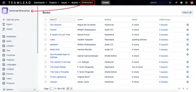 Universal Directories for Jira (Built-In Database) for Atlassian — screenshot