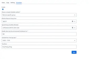Uranus Automatically User Management for Confluence for Atlassian — screenshot