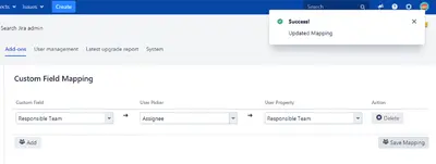 User Property Listener for Jira for Atlassian — screenshot