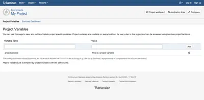 Utility Belt for Bamboo for Atlassian — screenshot